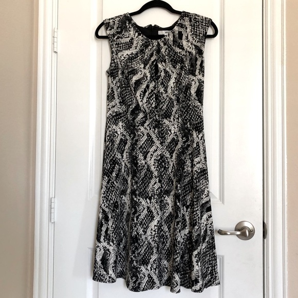 Wisp Stitch Fix Animal Print Sleeveless Dress Size 6 NWOT - Picture 1 of 9